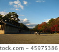 Kyoto Imperial Palace in the fall 45975386
