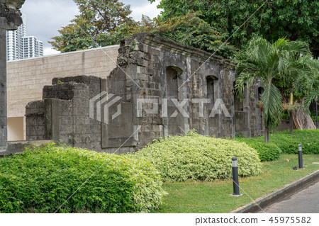 Landscape of Santiago Fortress in Manila, Philippines 45975582