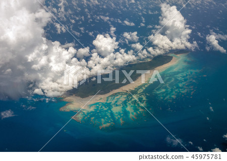 Riau Islands, Natuna Islands Bezar Island Aerial View Riau Islands, Natuna Islands Bezar Island Aerial View 45975781
