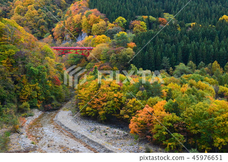 Matsukawa Valley Takai Bridge Nagano 45976651
