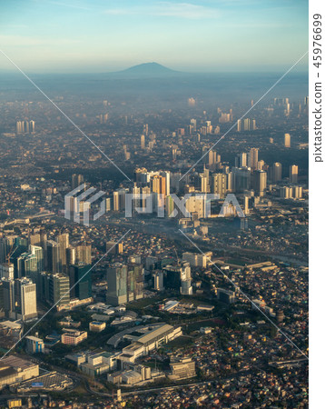 Manila, Philippines Cityscape Aerial View Manila, Philippines Cityscape Aerial View 45976699