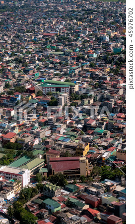 馬尼拉，菲律賓都市風景鳥瞰圖 45976702