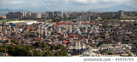 Manila, Philippines Cityscape Aerial View Manila, Philippines Cityscape Aerial View 45976703