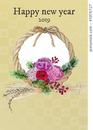 2019年新年賀卡 45976727