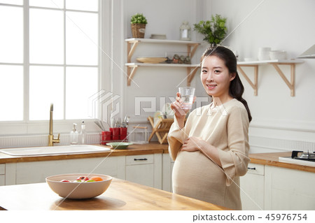 A day of pregnant women A day of pregnant women 45976754