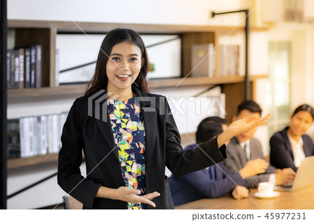 asian confidence Businesswoman asian confidence Businesswoman 45977231