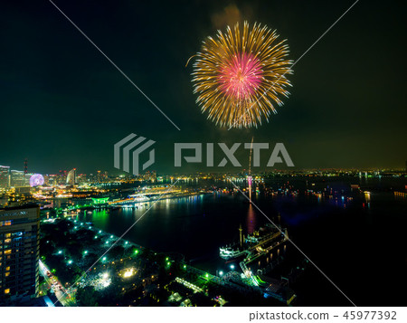 [Fireworks event] Fireworks of Yokohama Sparkling Twilight 45977392