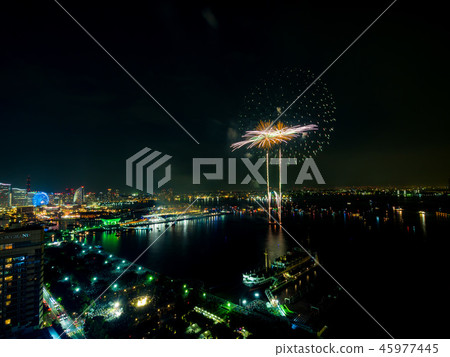 [Fireworks event] Fireworks of Yokohama Sparkling Twilight 45977445