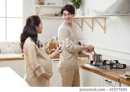 A day of pregnant women A day of pregnant women 45977899