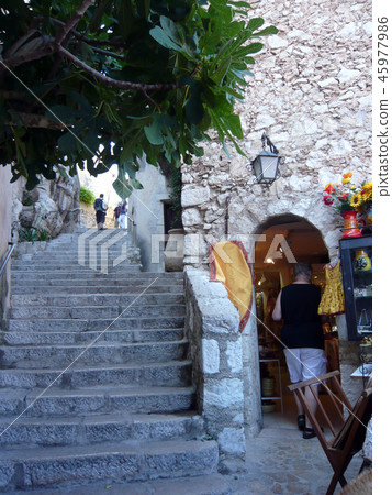 Eze村莊南法國普羅旺斯世界遺產Ashinosu 45977986