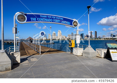 San Diego Coronado Ferry Terminal entrance 45979426