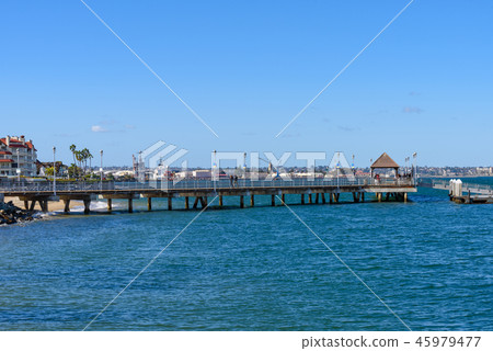 聖地亞哥海岸和碼頭 45979477