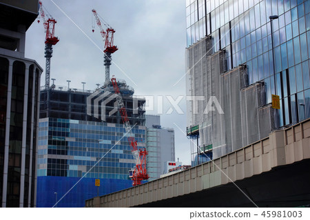 Shibuya being redeveloped 45981003
