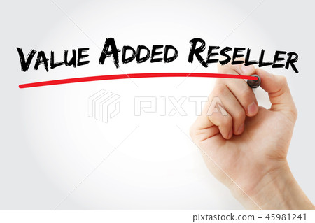 VAR - Value Added Reseller acronym 45981241