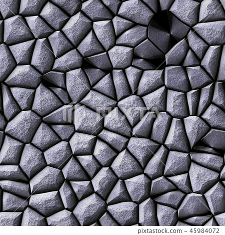 cobble stones mosaic seamless background gray 45984072