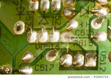PCB soldering defect 45984754