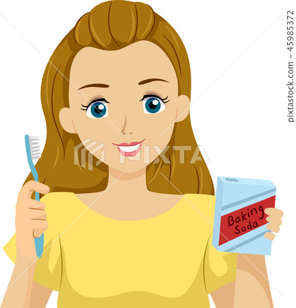 Teen Girl Diy Teeth Whitening Baking Soda Teen Girl Diy Teeth Whitening Baking Soda 45985372