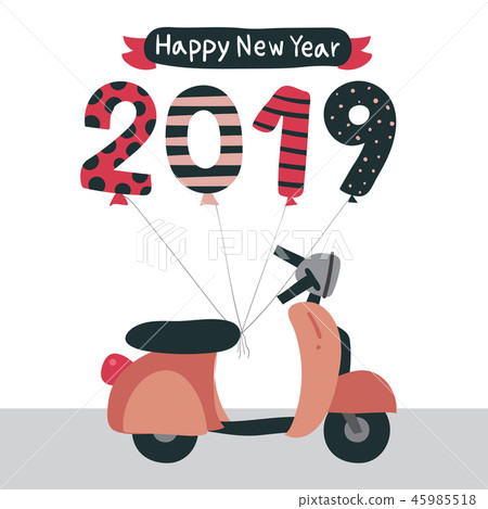 happy new year 2019 vector design happy new year 2019 vector design 45985518