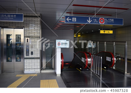 Tokyo Honnancho Station third entrance Tokyo Honnancho Station third entrance 45987328