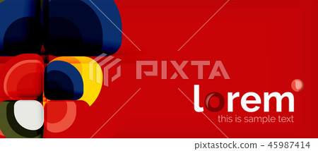 Geometric modern abstract background Geometric modern abstract background 45987414