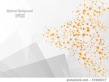 geometric white and polygon gray color background, geometric white and polygon gray color background, 45988037