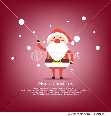 Merry Christmas and Happy New Year greeting card, Merry Christmas and Happy New Year greeting card, 45989406