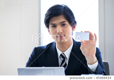 Businessman office 45989434