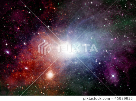 galaxy in a free space 45989933