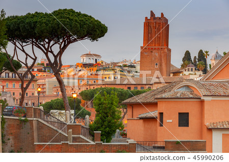 Rome. View of the old town. Rome. View of the old town. 45990206