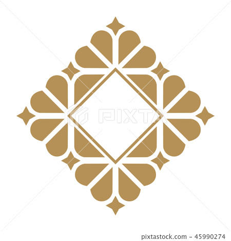 Decorative frame. Elegant element for design Decorative frame. Elegant element for design 45990274