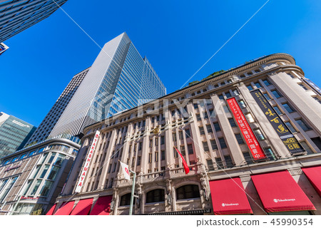 Landscape of Tokyo Nihonbashi Landscape of Tokyo Nihonbashi 45990354