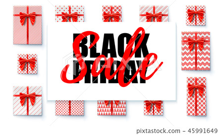 Black Friday Sale. Sales banner with design 45991649