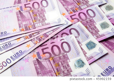500 euro money banknotes background 45992159