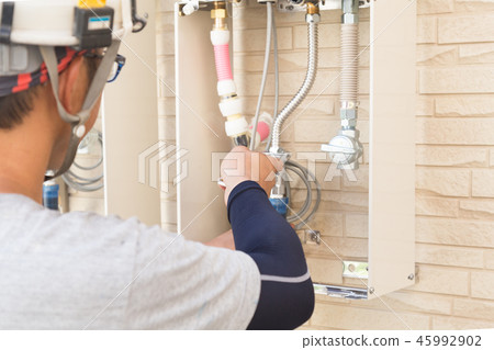 Water heater piping Water heater piping 45992902