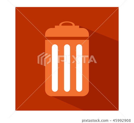 trash bin icon 45992908