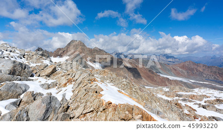 Mountain landscape in Europe Alps mountains 45993220