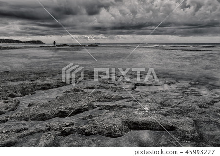 Storm weather on mediterranean sea Storm weather on mediterranean sea 45993227