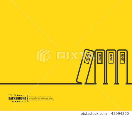 Abstract creative concept vector line draw background for web, mobile app, illustration template 45994260
