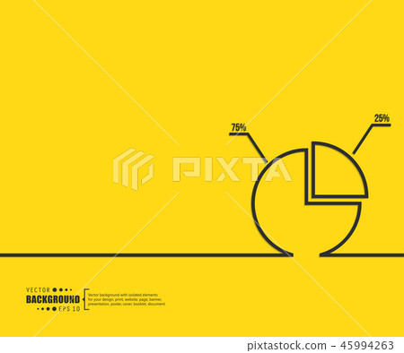 Abstract creative concept vector line draw background for web, mobile app, illustration template 45994263