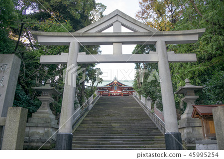 Nagao Town, Chiyoda-ku, Tokyo Sanoh Hie Shrine Shomon Torii and Sannoosaka Nagao Town, Chiyoda-ku, Tokyo Sanoh Hie Shrine Shomon Torii and Sannoosaka 45995254