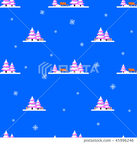 Winter seamless patter 45996246