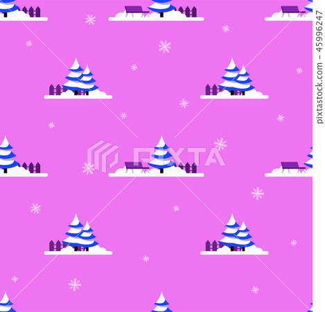 Winter seamless patter 45996247