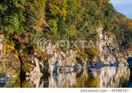 秋天nagauta岩石tatami風景 45996567