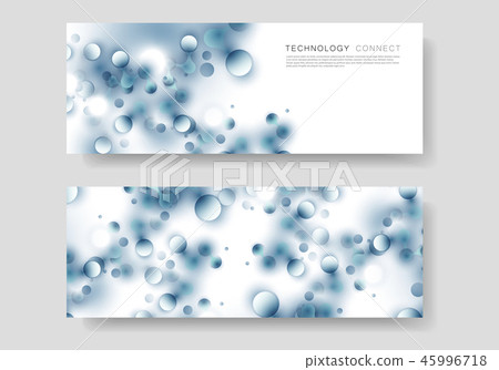 Abstract connection science and technology background with dots and lines Abstract connection science and technology background with dots and lines 45996718