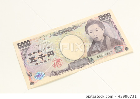 Five thousand yen bill 45996731