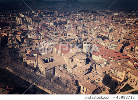 Historical district of Vic, Spain 45998718