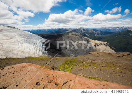 Tronador volcano and glaciers Tronador volcano and glaciers 45998941