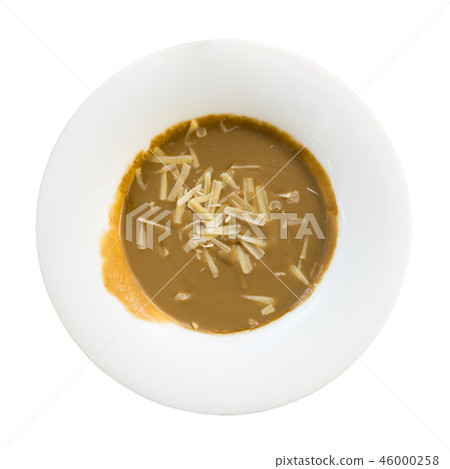 Creamy soup made with сhampignon mushrooms Creamy soup made with сhampignon mushrooms 46000258