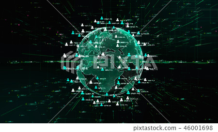 Technology network for internet marketing 46001698