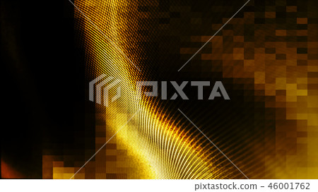 Wave gold color abstract background - Stock Illustration [46001762] - PIXTA